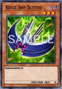 Edge Imp Scythe, Yu-Gi-Oh! card, DARK