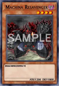 Machina Resavenger, Yu-Gi-Oh! card, DARK