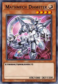 Mathmech Diameter, Yu-Gi-Oh! card, LIGHT