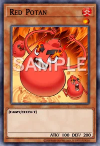 Red Potan, Yu-Gi-Oh! card, FIRE
