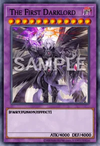 The First Darklord, Yu-Gi-Oh! card, DARK