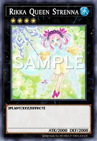 Rikka Queen Strenna, Yu-Gi-Oh! card, WATER