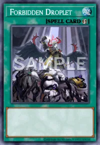 Forbidden Droplet, Yu-Gi-Oh! card, SPELL