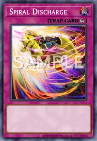 Spiral Discharge, Yu-Gi-Oh! card, TRAP
