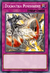 Dogmatika Punishment, Yu-Gi-Oh! card, TRAP
