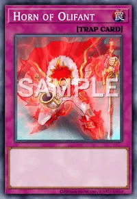 Horn of Olifant, Yu-Gi-Oh! card, TRAP
