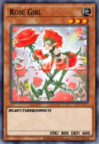 Rose Girl, Yu-Gi-Oh! card, EARTH