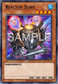 Reactor Slime, Yu-Gi-Oh! card, WATER