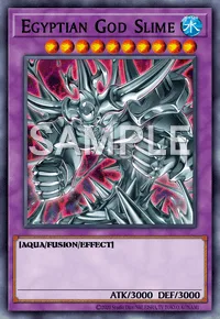 Egyptian God Slime, Yu-Gi-Oh! card, WATER