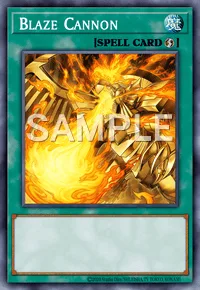 Blaze Cannon, Yu-Gi-Oh! card, SPELL