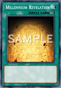 Millennium Revelation, Yu-Gi-Oh! card, SPELL