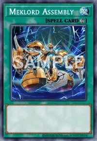 Meklord Assembly, Yu-Gi-Oh! card, SPELL