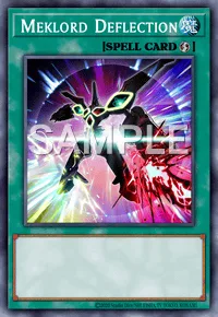 Meklord Deflection, Yu-Gi-Oh! card, SPELL