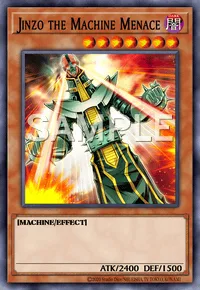 Jinzo the Machine Menace, Yu-Gi-Oh! card, DARK