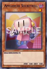 Appliancer Socketroll, Yu-Gi-Oh! card, DARK