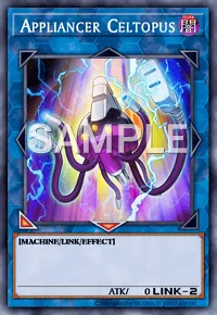 Appliancer Celtopus, Yu-Gi-Oh! card, DARK