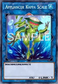 Appliancer Kappa Scale, Yu-Gi-Oh! card, WATER