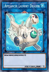 Appliancer Laundry Dragon, Yu-Gi-Oh! card, WATER