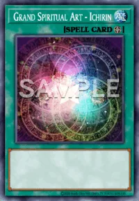 Grand Spiritual Art - Ichirin, Yu-Gi-Oh! card, SPELL