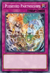 Possessed Partnerships, Yu-Gi-Oh! card, TRAP