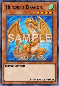 Hundred Dragon, Yu-Gi-Oh! card, WIND