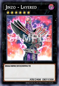 Jinzo - Layered, Yu-Gi-Oh! card, DARK