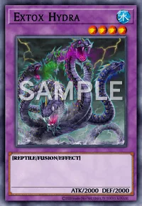 Extox Hydra, Yu-Gi-Oh! card, WATER