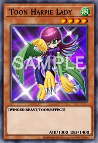 Toon Harpie Lady, Yu-Gi-Oh! card, WIND