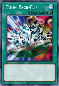 Toon Page-Flip, Yu-Gi-Oh! card, SPELL