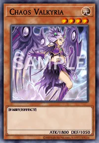 Chaos Valkyria, Yu-Gi-Oh! card, LIGHT