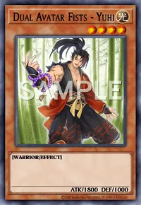 Dual Avatar Fists - Yuhi, Yu-Gi-Oh! card, LIGHT