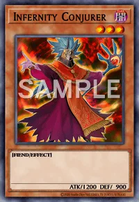 Infernity Conjurer, Yu-Gi-Oh! card, DARK