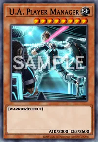 U.A. Player Manager, Yu-Gi-Oh! card, EARTH