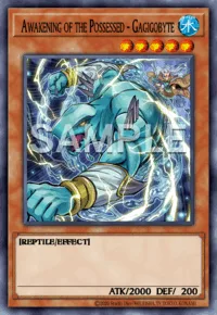 Awakening of the Possessed - Gagigobyte, Yu-Gi-Oh! card, WATER