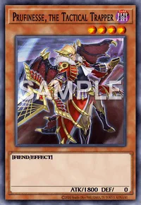 Prufinesse, the Tactical Trapper, Yu-Gi-Oh! card, DARK