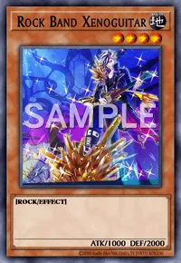 Rock Band Xenoguitar, Yu-Gi-Oh! card, EARTH