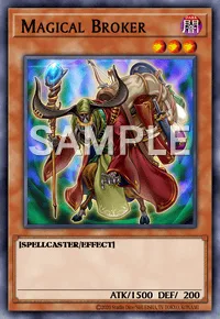Magical Broker, Yu-Gi-Oh! card, DARK