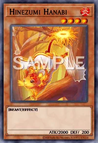 Hinezumi Hanabi, Yu-Gi-Oh! card, FIRE