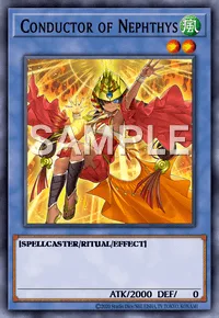 Conductor of Nephthys, Yu-Gi-Oh! card, WIND