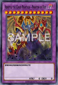 Armityle the Chaos Phantasm - Phantom of Fury, Yu-Gi-Oh! card, DARK