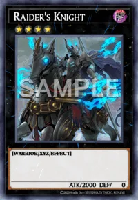 Raider's Knight, Yu-Gi-Oh! card, DARK