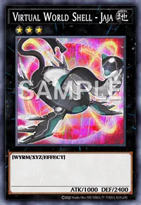 Virtual World Shell - Jaja, Yu-Gi-Oh! card, EARTH