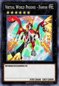 Virtual World Phoenix - Fanfan, Yu-Gi-Oh! card, EARTH