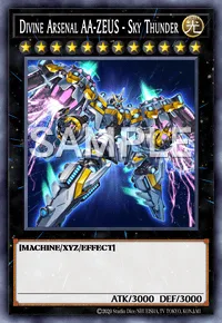 Divine Arsenal AA-ZEUS - Sky Thunder, Yu-Gi-Oh! card, LIGHT