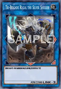 Tri-Brigade Rugal the Silver Sheller, Yu-Gi-Oh! card, EARTH