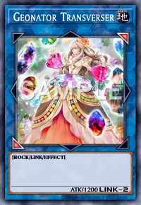 Geonator Transverser, Yu-Gi-Oh! card, EARTH