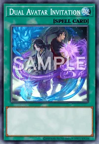 Dual Avatar Invitation, Yu-Gi-Oh! card, SPELL