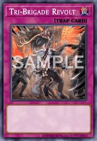 Tri-Brigade Revolt, Yu-Gi-Oh! card, TRAP
