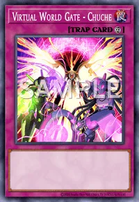 Virtual World Gate - Chuche, Yu-Gi-Oh! card, TRAP