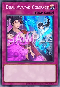 Dual Avatar Compact, Yu-Gi-Oh! card, TRAP